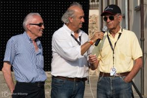 Der große Sandro Munari plauderte über seine Erinnerungen an den Lancia Stratos. Von 1975 bis 1977 gewann er dreimal in Folge damit die Rallye Monte Carlo.