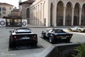 Alt trifft neu: Der »New Stratos« neben dem Lancia Stratos.